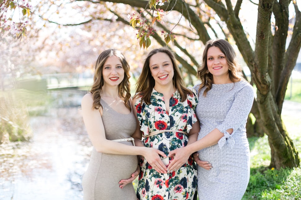 Freundinnen Babybauch Bilder